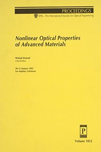 Nonlinear Optical Properties of Advanced Materials