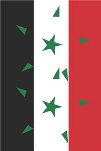 Syria Flag Notebook - Syrian Flag Book - Syria Travel Journal