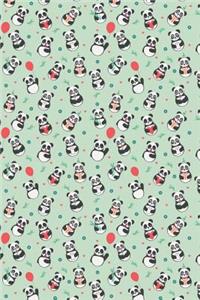 Cute Panda Notebook