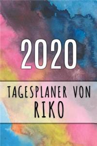 2020 Tagesplaner von Riko