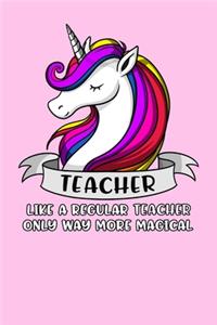 Teacher Like A Regular Teacher Only Way More Magical