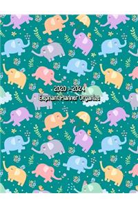 2020-2024 Elephant Planner Organize