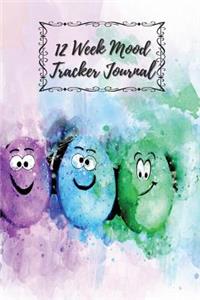 12 Week Mood Tracker Journal