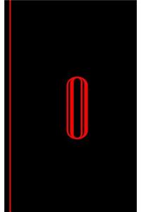 Monogram Letter O Journal