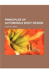 Principles of Automobile Body Design