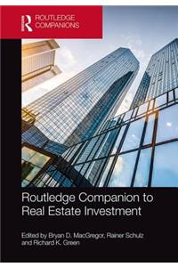 Routledge Companion to Real Estate Investment