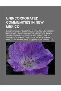 Unincorporated Communities in New Mexico