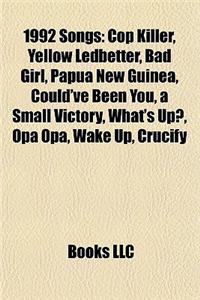 1992 Songs (Music Guide)