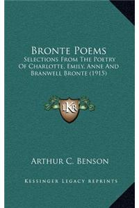Bronte Poems