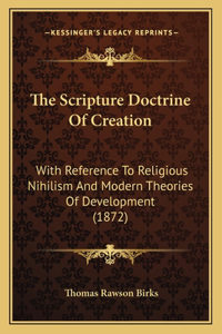 Scripture Doctrine Of Creation