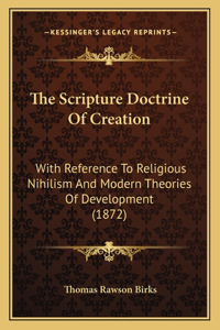Scripture Doctrine Of Creation