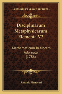 Disciplinarum Metaphysicarum Elementa V2