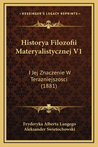 Historya Filozofii Materyalistycznej V1