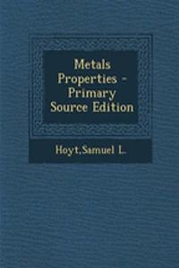 Metals Properties