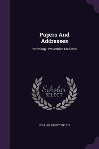 Papers And Addresses