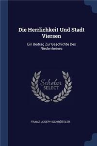 Die Herrlichkeit Und Stadt Viersen