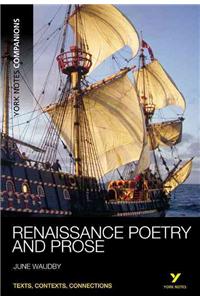 York Notes Companions: Renaissance Poetry and Prose