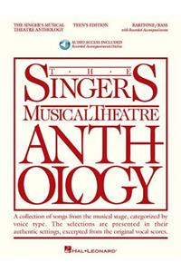 Singer's Musical Theatre Anthology - Teen's Edition Baritone/Bass Book with Online Audio