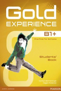 Gold Experience B1+ Students' Book for DVD-ROM Pack