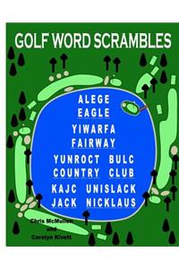 Golf Word Scrambles