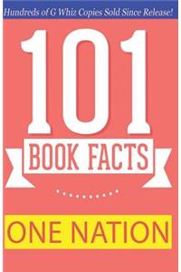 One Nation - 101 Book Facts