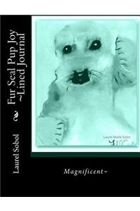 Fur Seal Pup Joy Lined Journal