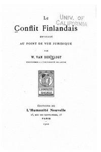Le conflit finlandais envisagé au point de vue juridique