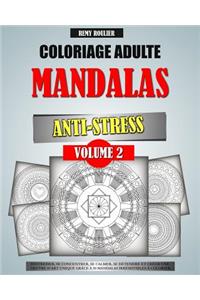 Coloriage Adulte Mandalas Anti-Stress Volume 2