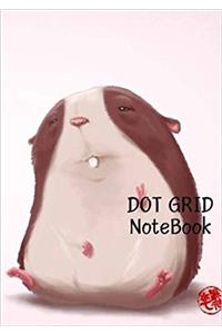 Dot Grid Notebook: Hamster