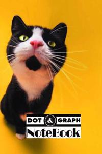 Bugging Cat Notebook: Dot-grid, Graph; Pocket Notebook / Journal / Diary