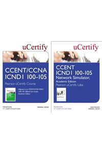 Ccent Icnd1 100-105 Pearson Ucertify Course and Network Simulator Academic Edition Bundle