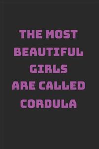 Cordula Girl Woman Notebook