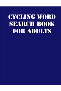 Cycling Word Search Book For Adults