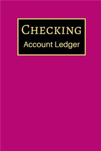 Checking Account Ledger