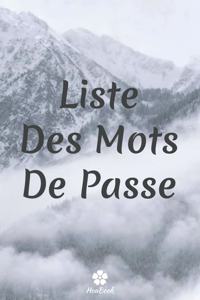 Liste Des Mots De Passe
