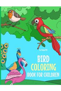 Bird Coloring Book For Children