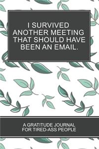 I Survived Another Meeting that Should Have Been an Email.