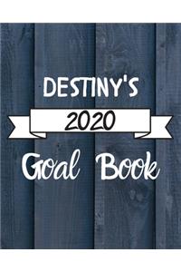 Destiny's 2020 Goal Book