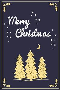 Merry Christmas Journal Notebook