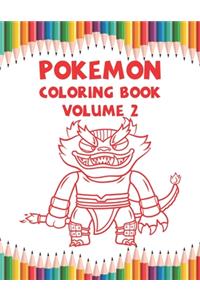 Pokemon Coloring Book Volume 2