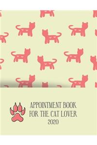 Appointment Diary 2020 For The Cat Lover