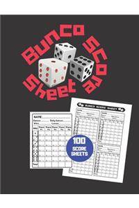 Bunco Score Sheet