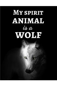 My Spirit Animal Is A Wolf