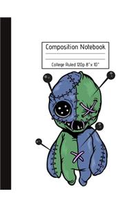 Composition Notebook College Ruled 120p 8
