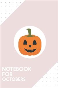 Notebook for Octobers