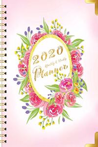 2020 Monthly and Weekly Planner