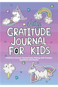 Daily Gratitude Journal For Kids