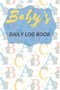 Baby's Daily Log Book