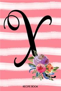 Monogram X Notebook