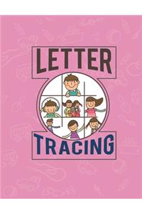 Letter Tracing Practice. Letter Tracing Book for Kids. Kindergarten Workbook. Beginner to Tracing ABC Letters A-Z. Alphabet Handwriting Practice Workbook for Kids